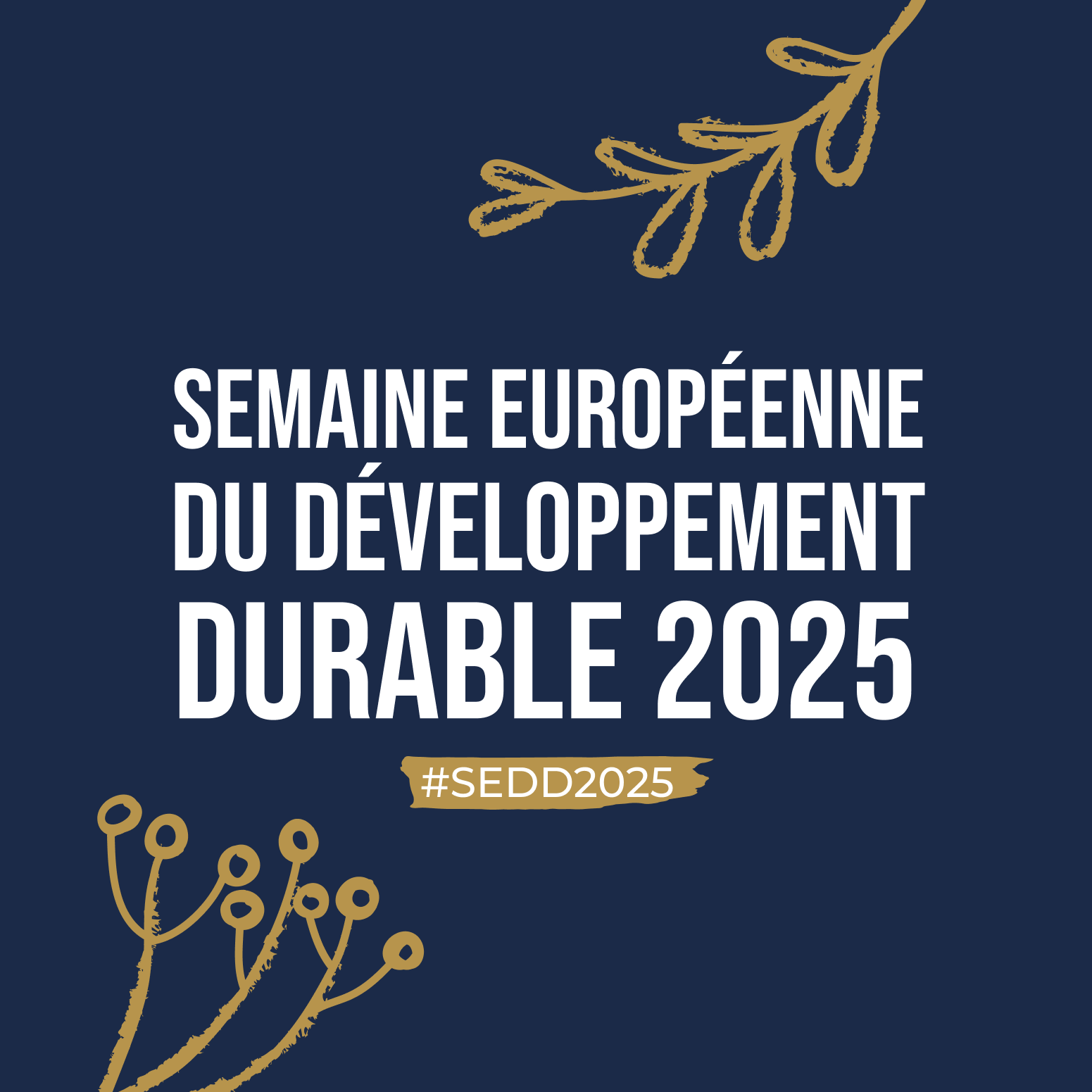 La Semaine Européenne du Développement Durable 2025