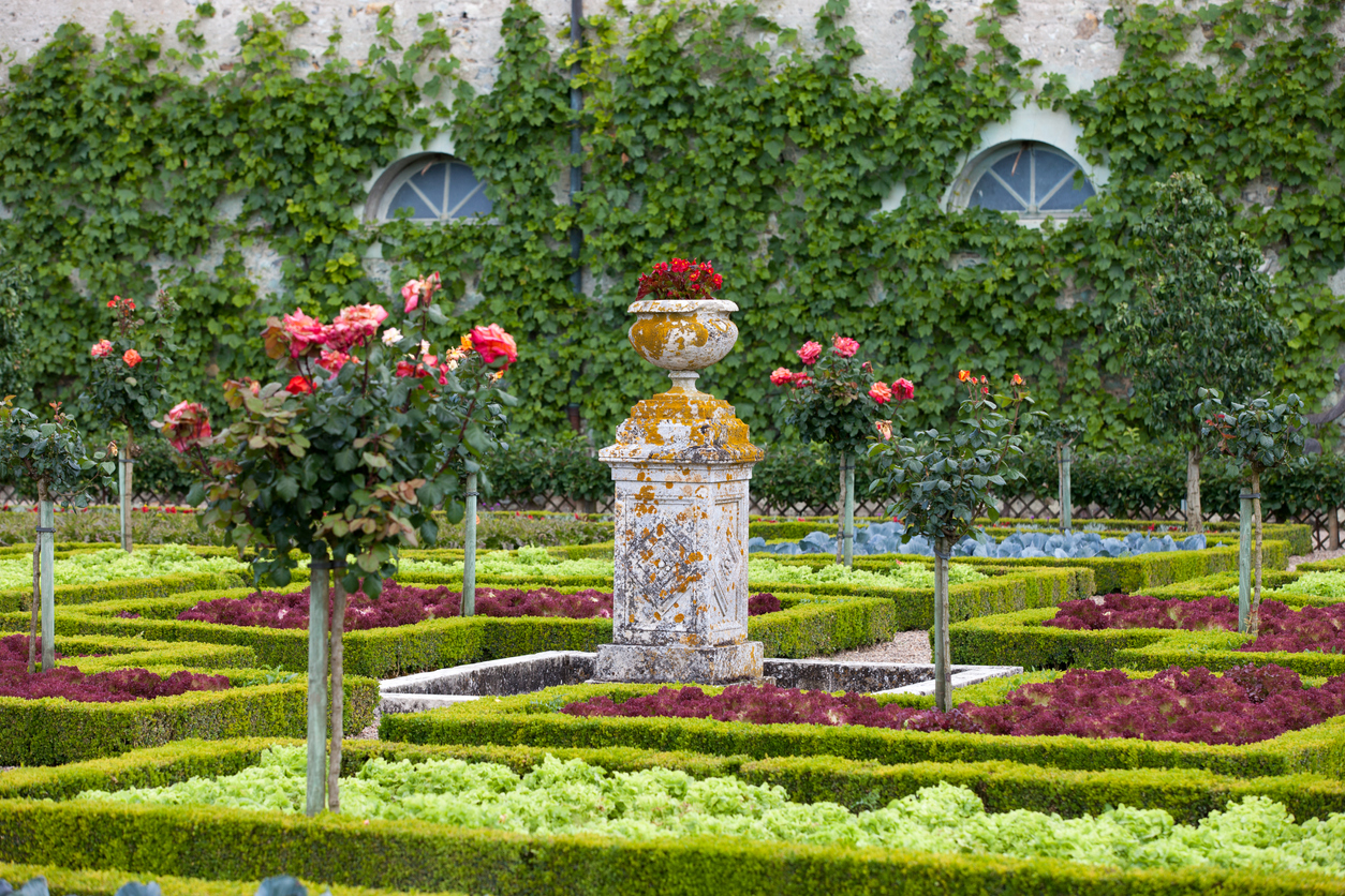 jardins du chateau de vallandry