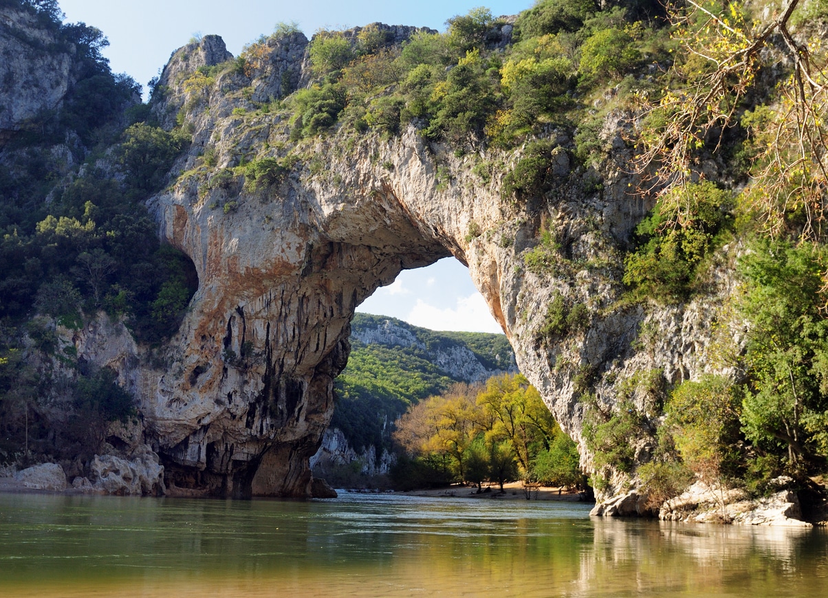 Le pont d'arc en ardeche