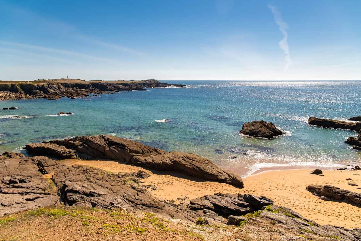 ile d'yeu plage ocean