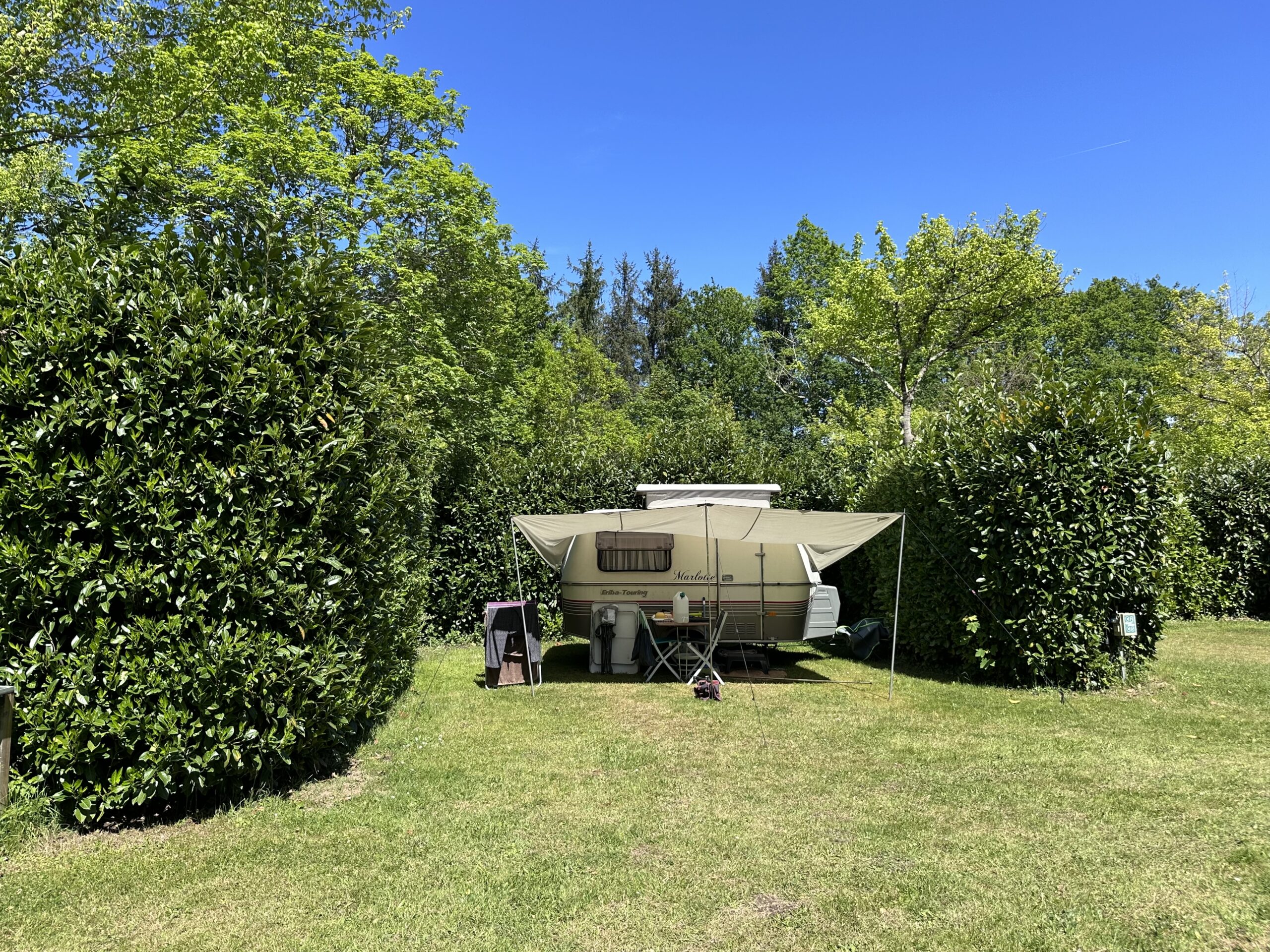 camping bois coquet caravane