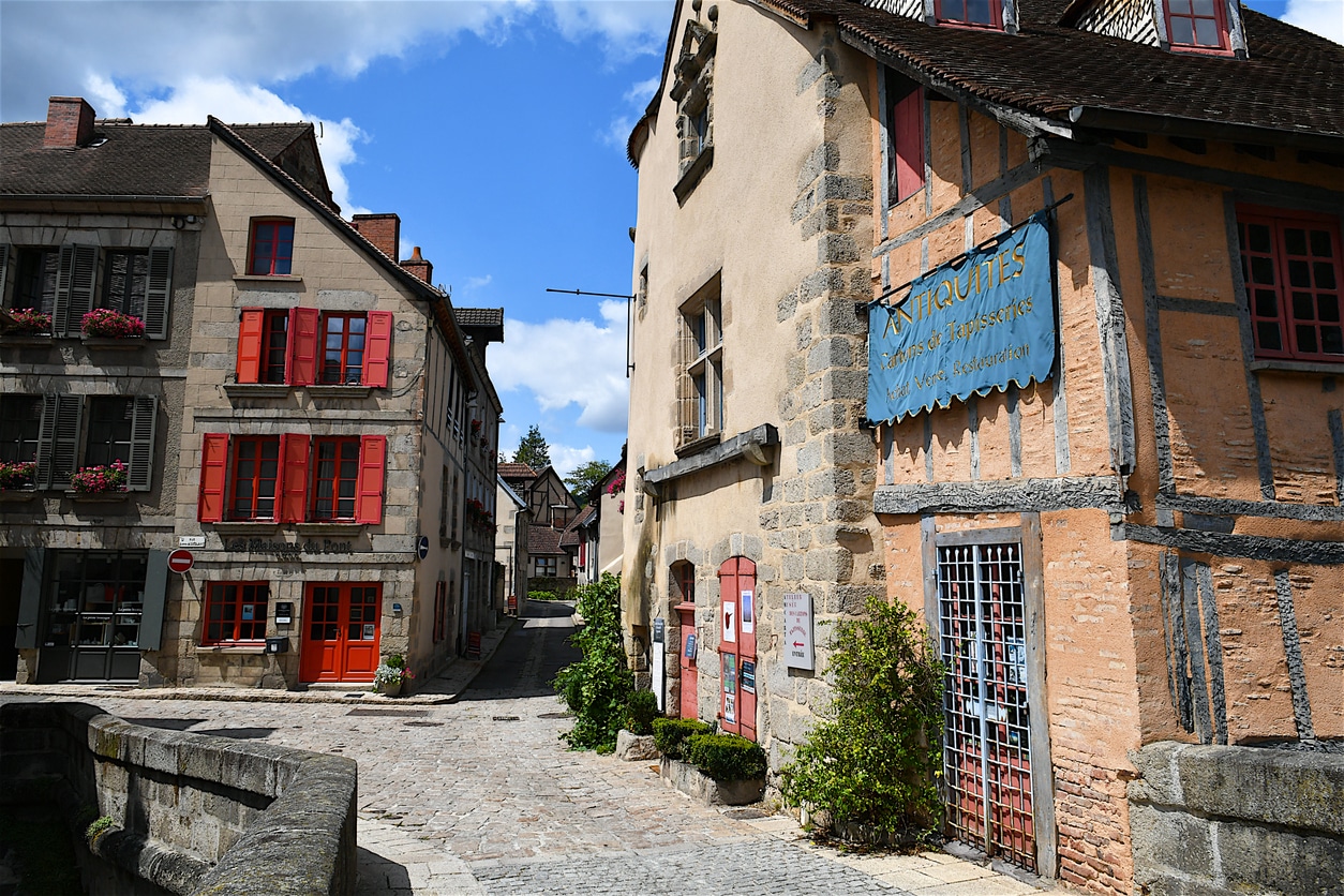 Boutique d'Antiquités à Aubusson