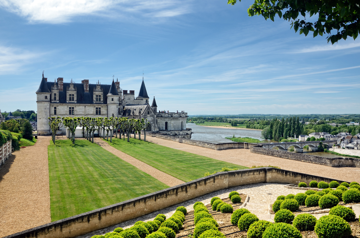 Le chateau d'amboise de jour