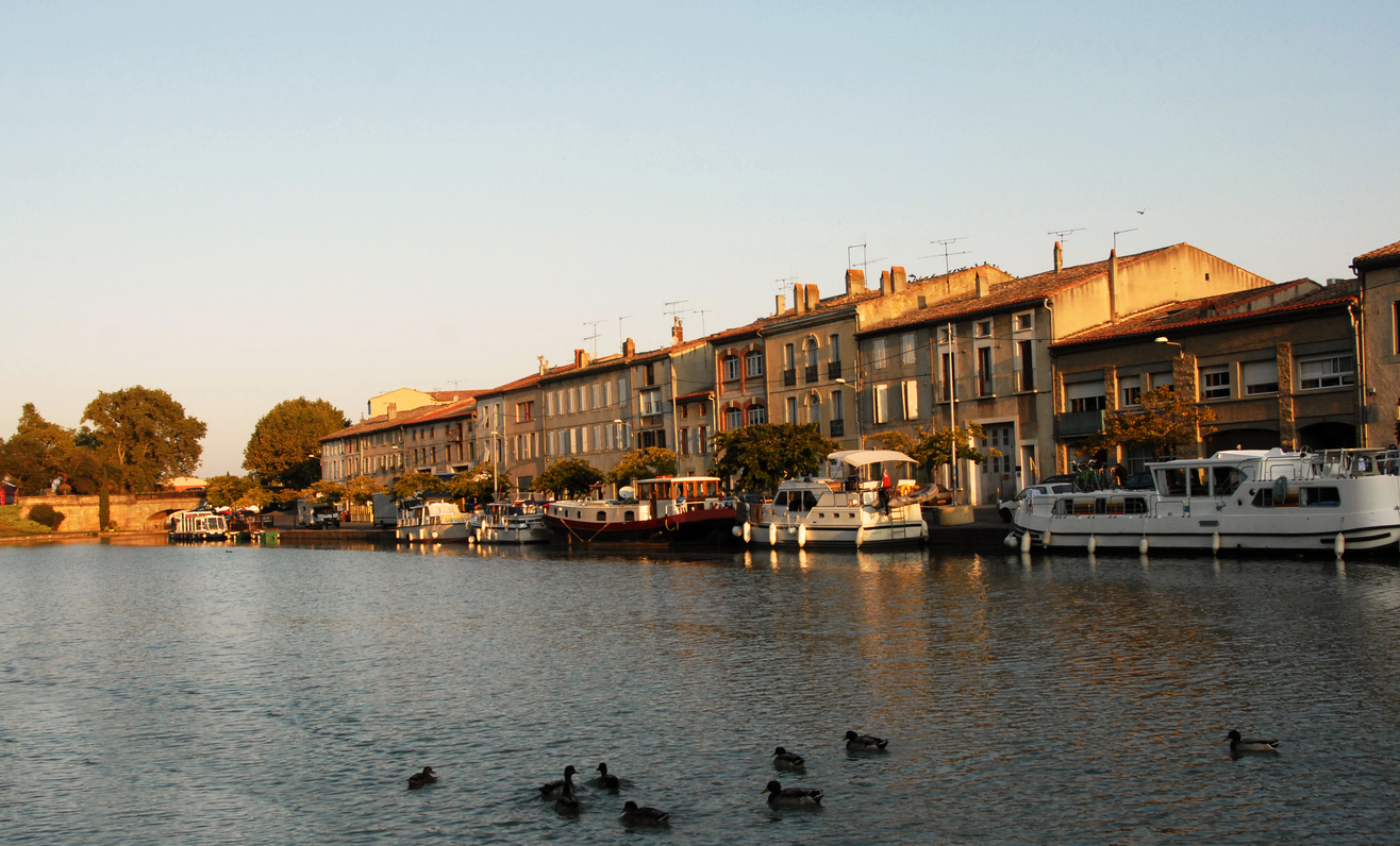 ville de Castelnaudary dans l'aude