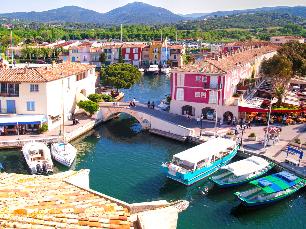 La petite venise française, port grimaud