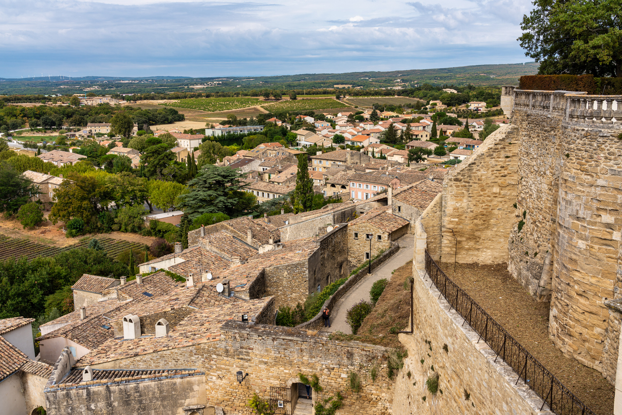 The Grignan Chateau, Department Drome, Rhone Alpes in France